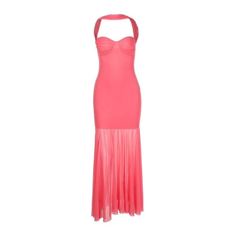Vacation Beach Tube Top Women's Dress